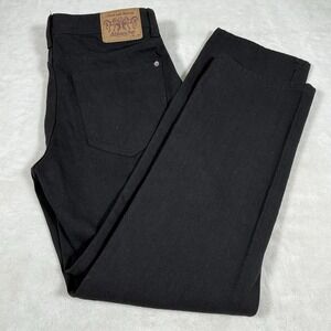 Ablanche New York Jeans Mens W38 L34 Straight Leg Black 5 Pocket Denim Jeans